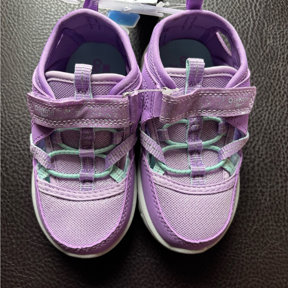 OshKosh B'gosh Kids Lavender and Mint Sneakers